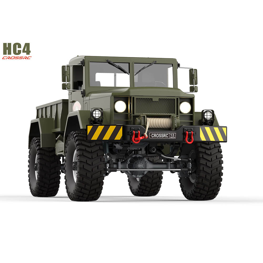 CROSSRC HC4 US M35 1/10 4WD RC Military Truck Dual Speed Off-Road Crawler KIT/RTR - rc car,rc truck | FUNYAT