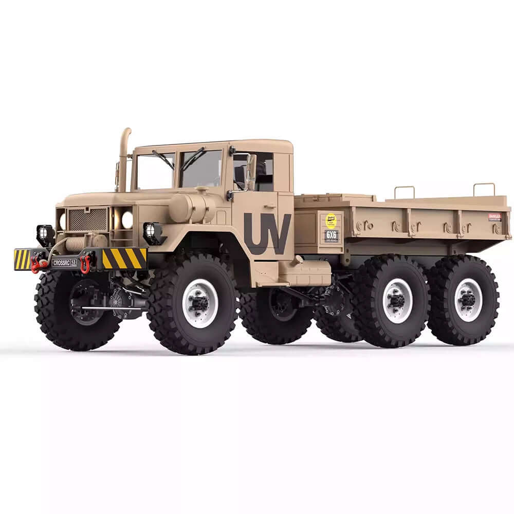 CROSSRC HC6 US M35 1/12 6WD RC Military Truck Dual Speed Off-Road Crawler KIT/RTR HC6 RTR Included - rc car,rc truck | FUNYAT