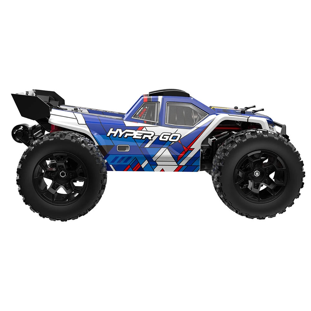 MJX Hyper Go 14212 1/14 4WD Brushless RC Monster Truck – 56KM/H High-Speed RTR with Dual Body Shells - RC Car | FUNYAT