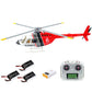 FLY WING Bell 206 V3 RC helicopter stable outdoor flight performance with ACE gyro system