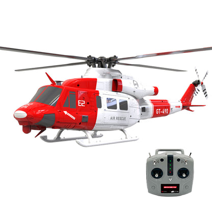 GOOSKY E2 UH-1Y Venom Scale RC Helicopter 2.4G 6CH Brushless Direct Drive GPS&LiDAR Positioning Rescue Livery RTF/BNF Mode 2 (Left Hand Throttle) RTF - RC Helicopter | FUNYAT