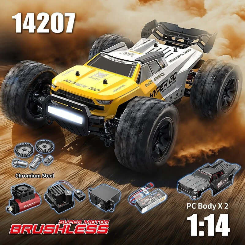 MJX Hyper Go 14207 RC car with two shells