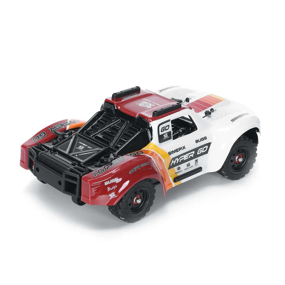 MJX HYPER GO 14211 RC truck driving off-road terrain