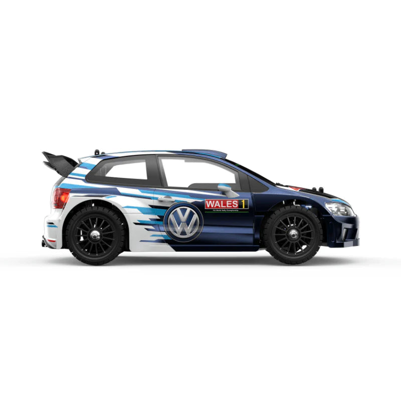Front view of MJX Hyper Go 7304 Volkswagen Polo R WRC RC Car