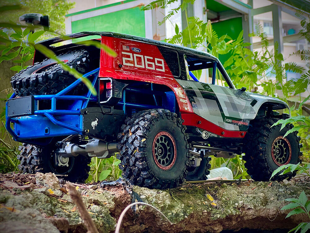 MJX Hyper Go H8P 1/8 Ford Bronco Baja 1000R RC Truck — Licensed
