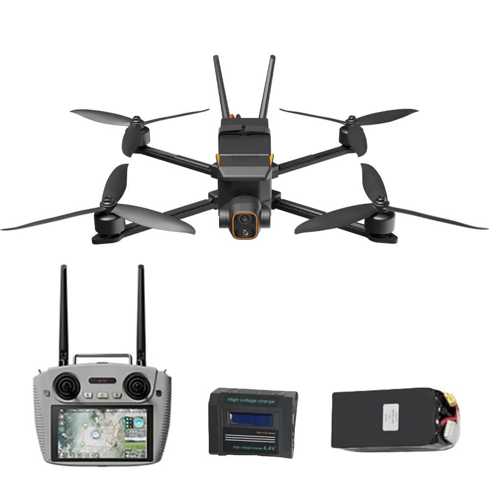 MX330T foldable FPV drone compact design for easy carrying