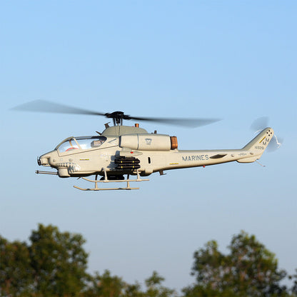 Left side profile of ROBAN AH-1 Cobra 470 scale helicopter