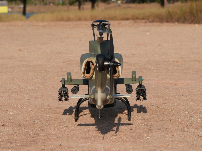 Tail rotor detail of ROBAN AH-1 Cobra 470 scale RC helicopter