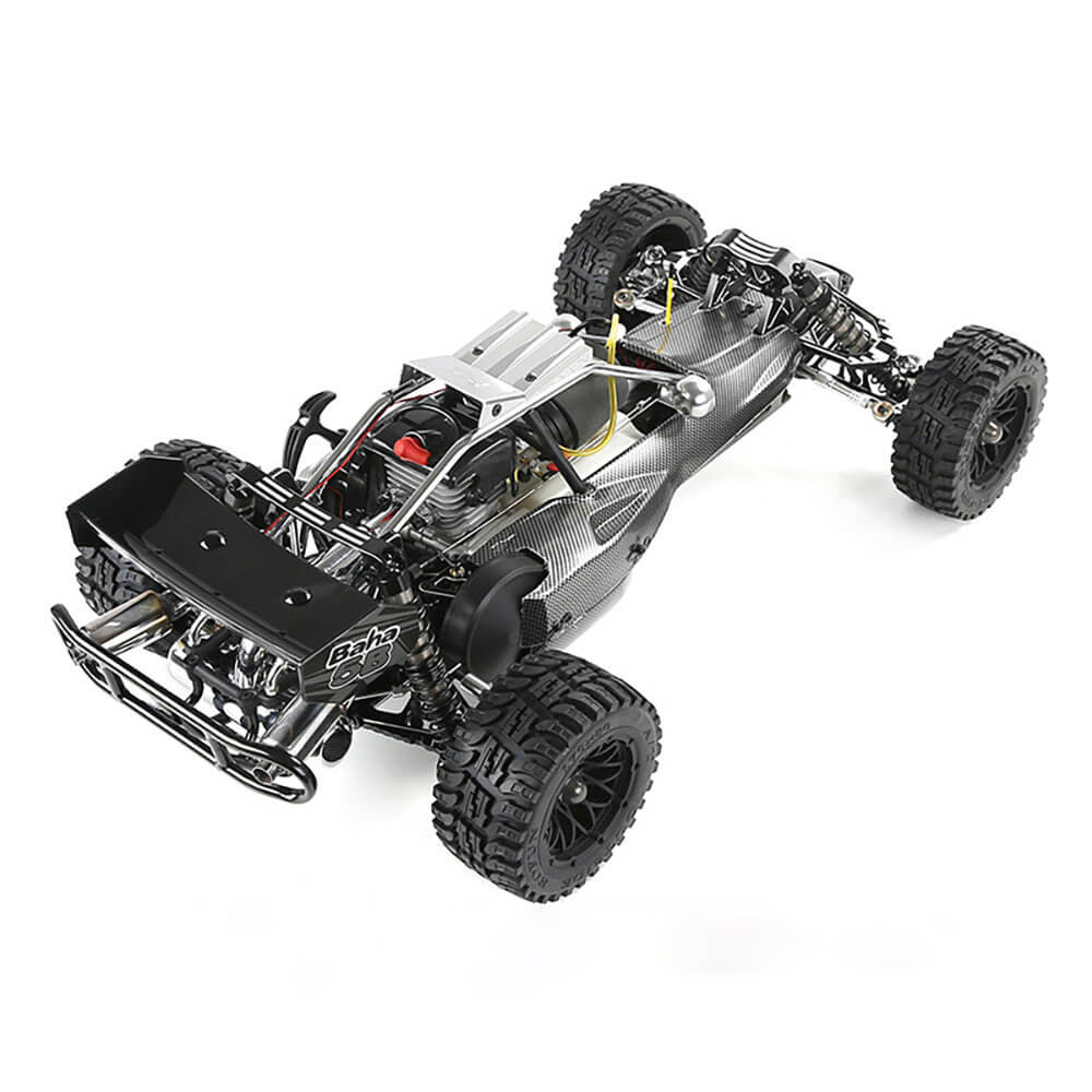 Front Left Angle of ROFUN BAHA 450 RC Car
