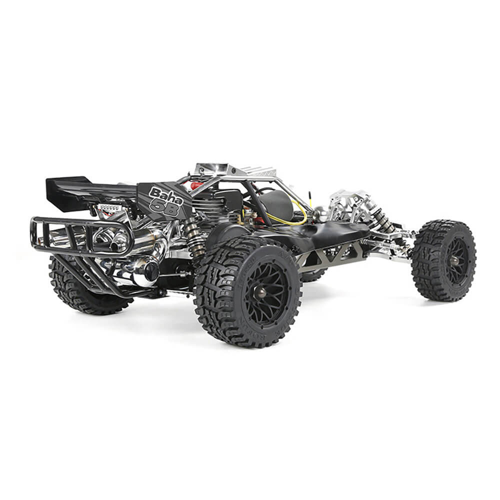 ROFUN BAHA 450 Off-Road RC Truck Driving Over Rocks