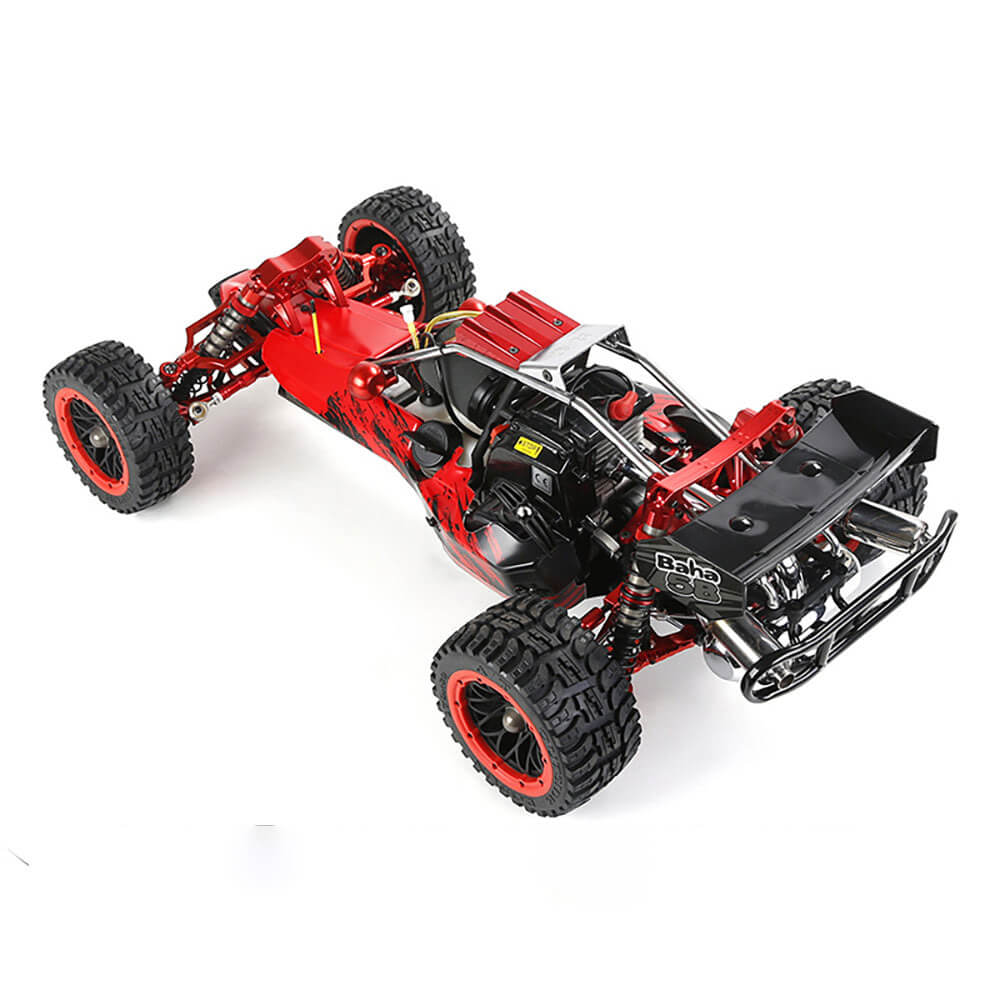 Suspension and Tires of ROFUN BAHA 450 RC Car