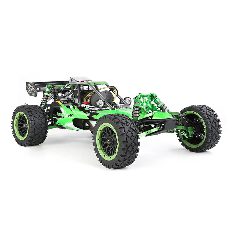 ROFUN BAHA 5B gas RC buggy during speed run