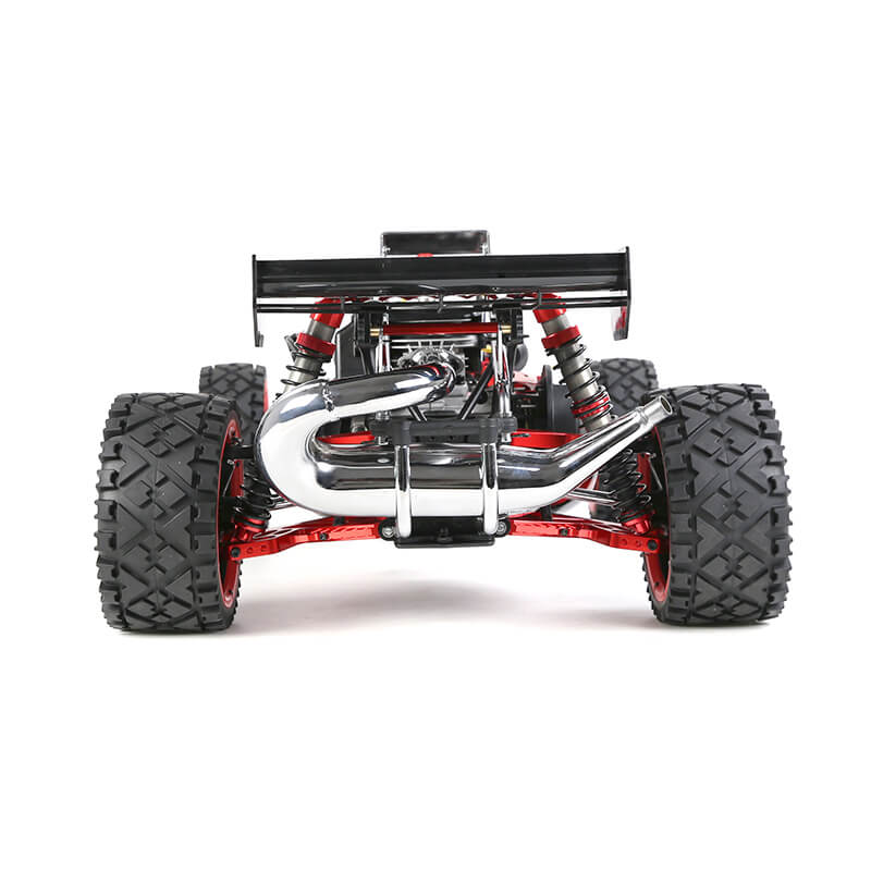 Close-up of ROFUN BAHA 5B 36CC gasoline engine buggy