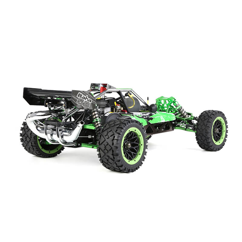 ROFUN BAHA 5B racing buggy driving in desert terrain
