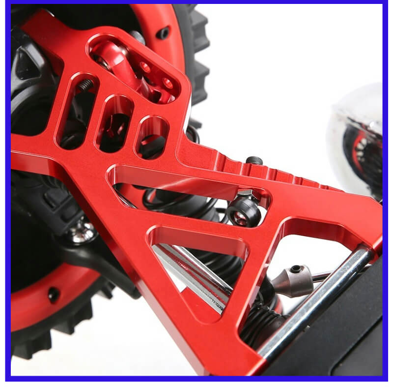 Shock absorber detail of ROFUN BAHA 5B off-road buggy