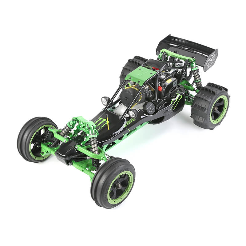 ROFUN BAHA Desert Ghost Gas Powered RC Car Side Profile Off-Road Racing Truck