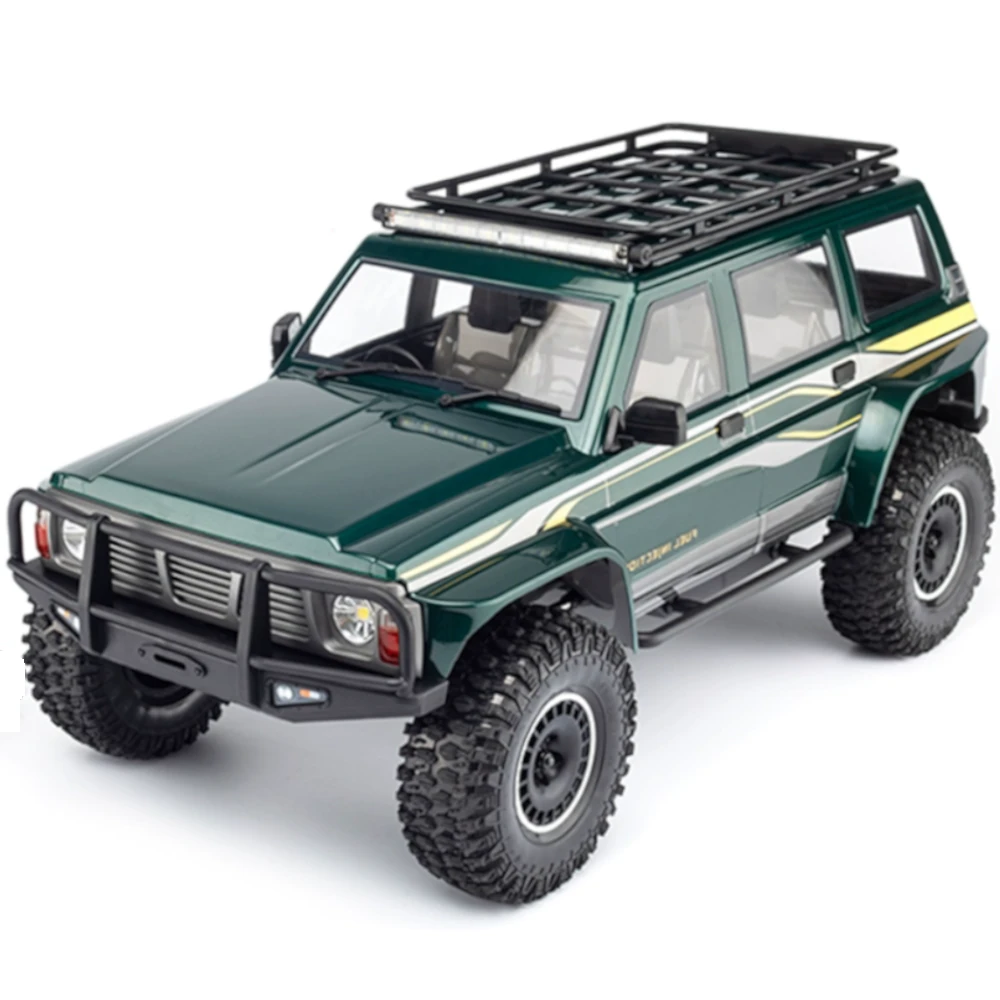 YIKONG YK4107 PRO Brushless 1/10 4WD RC Car Rock Crawler Two Speed Differential Lock LCG Chassis Tank Turn LED Lights Off-Road Climbing Truck - rc car,rc truck | FUNYAT