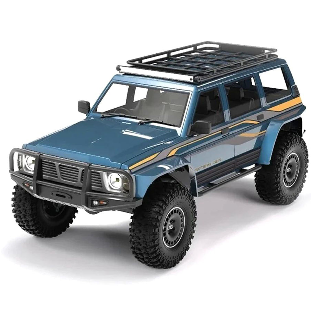 YIKONG YK4107 PRO Brushless 1/10 4WD RC Car Rock Crawler Two Speed Differential Lock LCG Chassis Tank Turn LED Lights Off-Road Climbing Truck - rc car,rc truck | FUNYAT