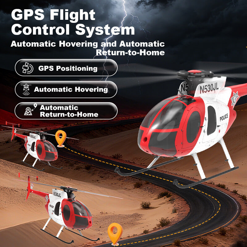 Inverted stunt flight of the F119S MD500