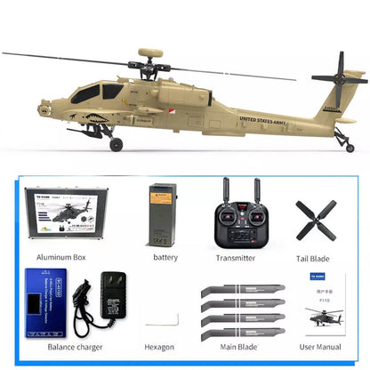 Reinforced landing gear design for YUXIANG F11H Apache