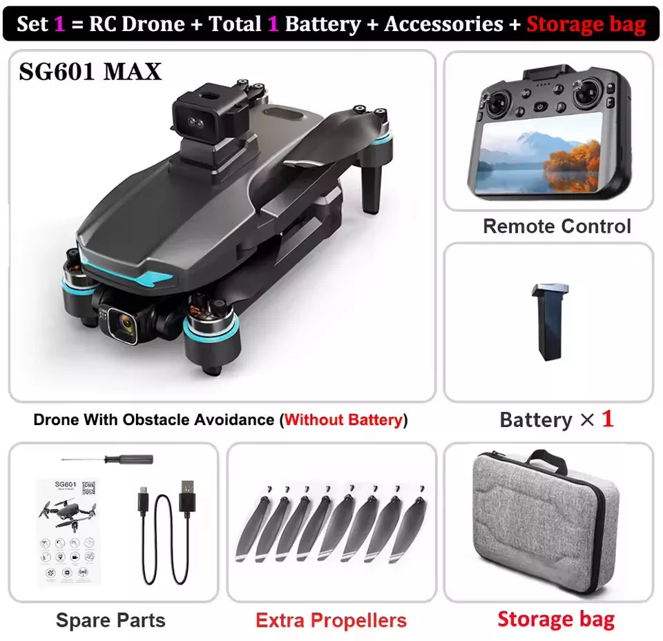 Carrying case for ZLL Beast SG601 MAX 4K GPS FPV drone