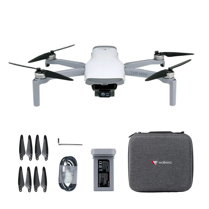 Walkera T210 Mini RC Drone 5KM FPV GPS 3-Axis Gimbal 4K HD Camera Voice Somatosensory Control VR Drone Quadcopter