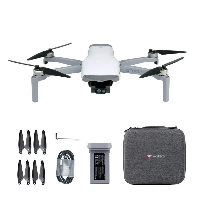 Walkera T210 Mini RC Drone 5KM FPV GPS 3-Axis Gimbal 4K HD Camera
